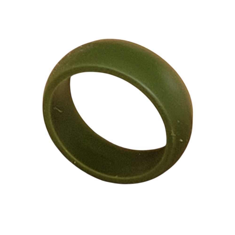 Army Green Silicone Ring Size 11